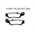 EBC Brakes EPFA Sintered Fast Street and Trackday Pads Front - EPFA450HH EBC Brakes EPFA Sintered Fast Street and Trackday Pads Front - EPFA450HH